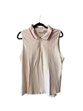 LizGolf Liz Claiborn Sleeveless Golf Top